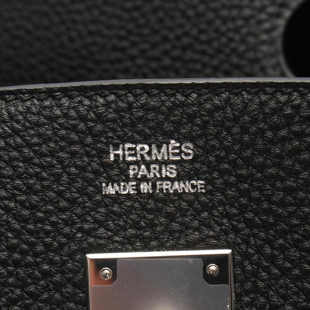 Hermes Birkin 35 Handbag, Leather, Togo Women's, Black - Picture 4 of 11